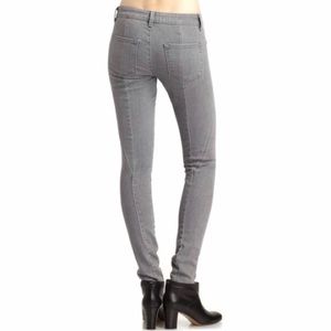 Vince Seam Legging Skinny Gray Stretch Jeans